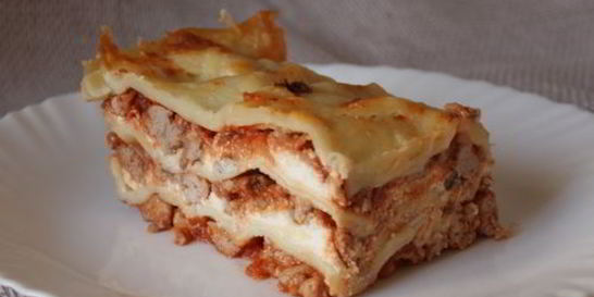Лазанья без соуса Бешамель