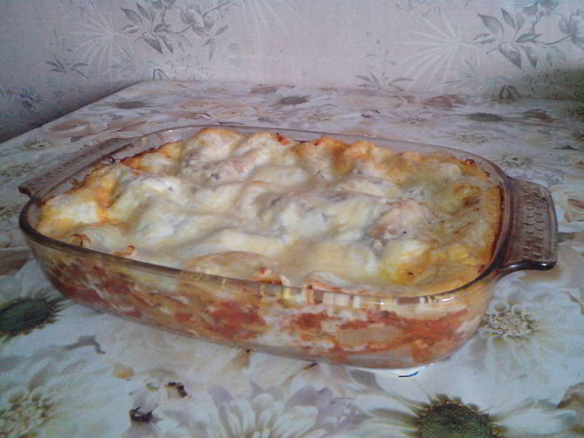 Рецепт лазаний болоньезе с соусом бешамель