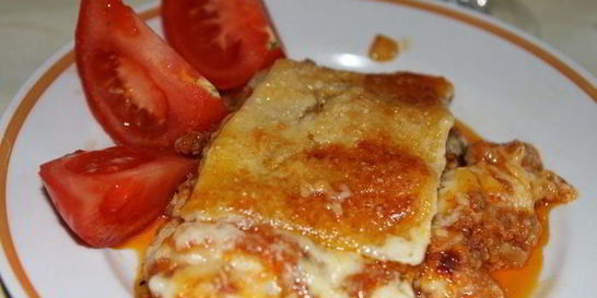 Лазанья болоньезе