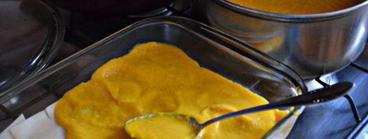 лазанья из индейки со шпинатом и соусом из тыквы. Шаг 8