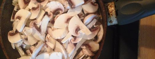 лазанья из кабачков с грибами. Шаг 2