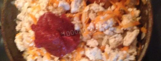 лазанья из кабачков с грибами. Шаг 9