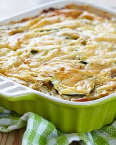 Лазанья из кабачков