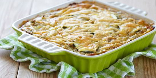 Лазанья из кабачков