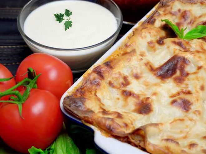 Рецепт лазаний классическая с соусом бешамель