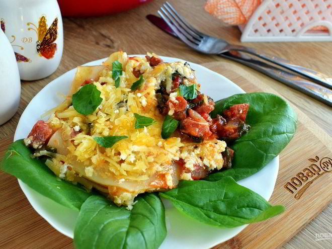 Рецепт лазаний просто лентяйка