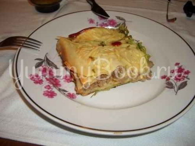Рецепт лазаний с фаршем и соусом бешамель