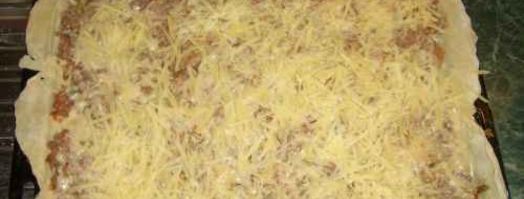 лазанья с фаршем и соусом бешамель. Шаг 47