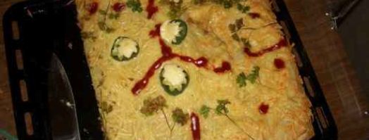 лазанья с фаршем и соусом бешамель. Шаг 57