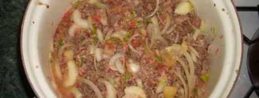 лазанья с фаршем и соусом бешамель. Шаг 24