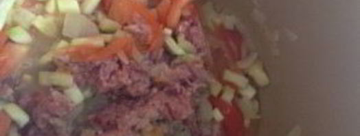 лазанья с фаршем в мультиварке. Шаг 3