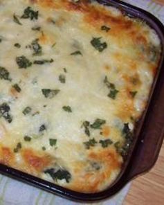 Лазанья с грибами