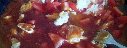 лазанья с куриным рагу. Шаг 3