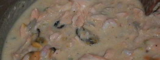 лазанья с морепродуктами. Шаг 4