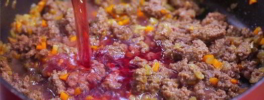 лазанья с мясным соусом и томатами. Шаг 2