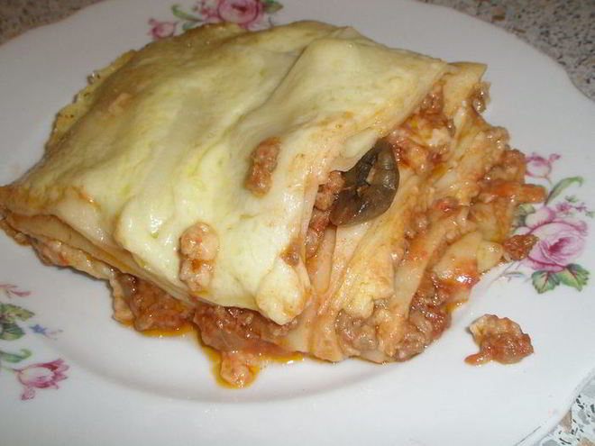 Рецепт лазаний с мясом нежность