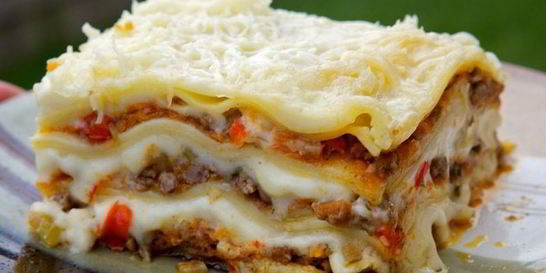 Лазанья с мясом