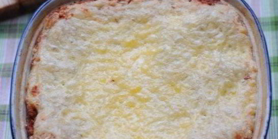Лазанья с сыром Ламбер