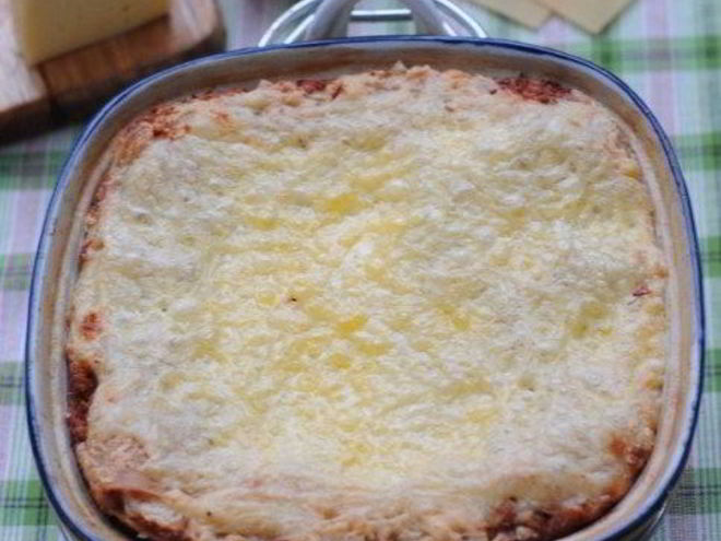 Рецепт лазаний с сыром ламбер