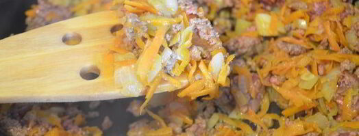 лазанья с телятиной и сыром джюгас. Шаг 3