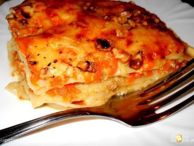 Рецепт лазаний с тыквой и сыром