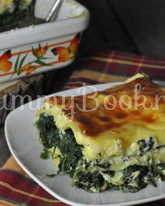 Лазанья со шпинатом