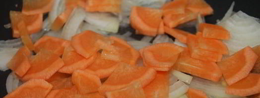 лазанья-суп с говядиной и овощами. Шаг 2