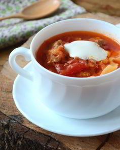 Лазанья-суп