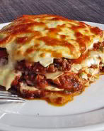 Лазанья в микроволновке