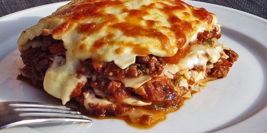 Лазанья в микроволновке