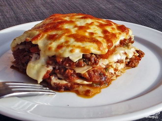 Рецепт лазаний в микроволновке