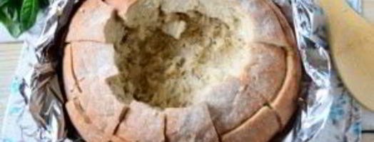 лазанья в цветущем хлебе. Шаг 3