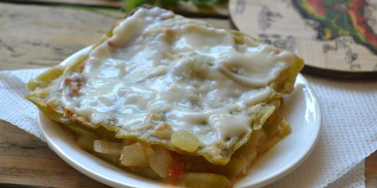 Овощная лазанья