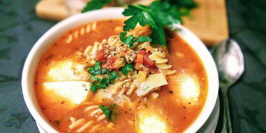 Суп-лазанья