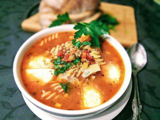 Рецепт супа-лазаний