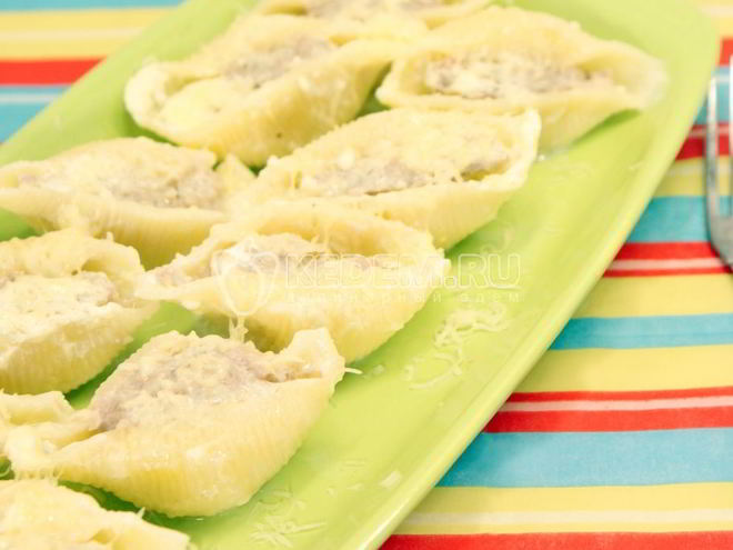 Рецепт фаршированных ракушек