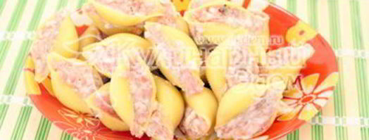 фаршированные ракушки. Шаг 2