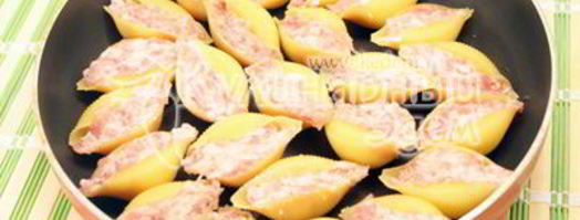 фаршированные ракушки. Шаг 3