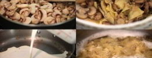 грибная паста. Шаг 2