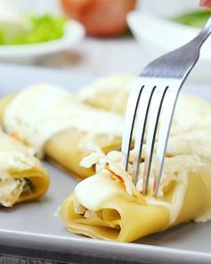 Каннеллони из листов для лазаньи