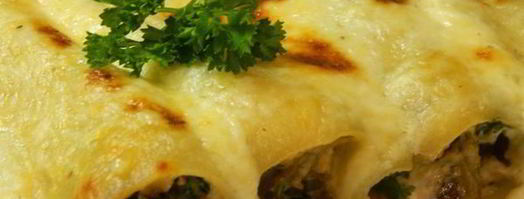 каннеллони с грибами и творогом. Шаг 8