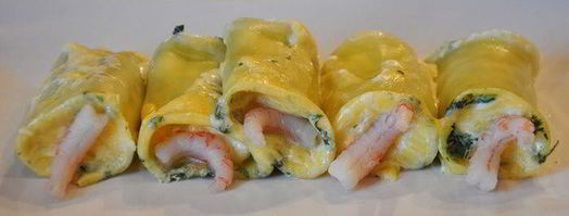 каннеллони с креветками и шпинатом. Шаг 7