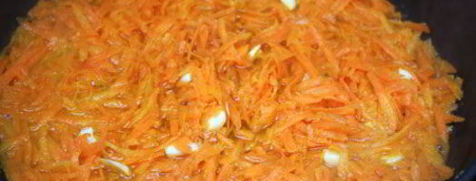 каннеллони с морковной начинкой. Шаг 2