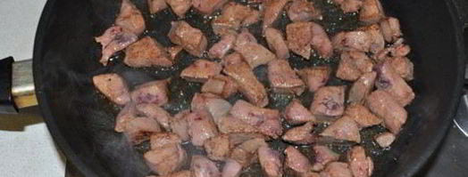 лапшевик с печенью. Шаг 2