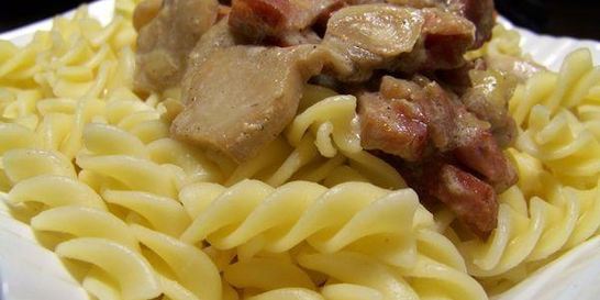 Макароны по-французски