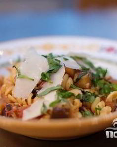 Макароны с баклажанами