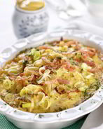 Макароны с горчицей и сыром