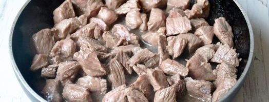 макароны с мясом и подливой. Шаг 3