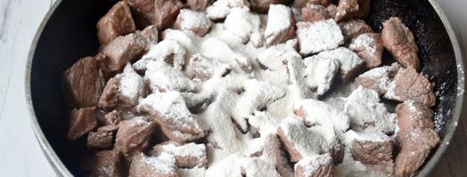 макароны с мясом и подливой. Шаг 4