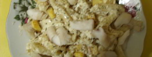 макароны с тыквой и треской. Шаг 5